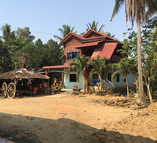 C’est ici que tout a commencé dans notre village natal de Battambang au Cambodge.